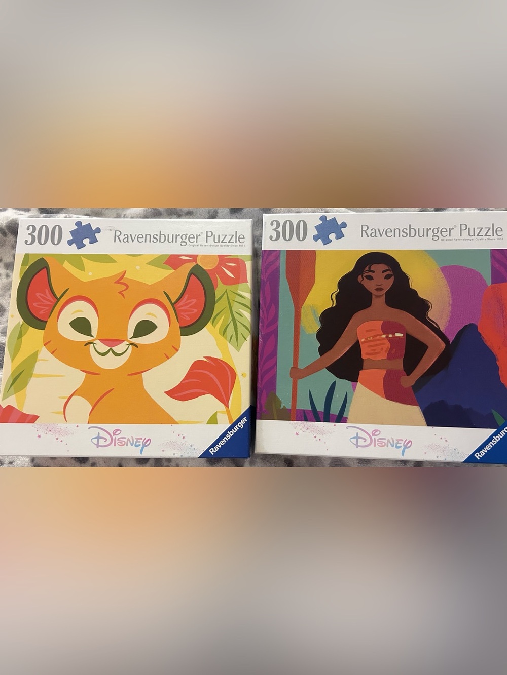 300 piece Ravensburger Puzzle (set of 2)
